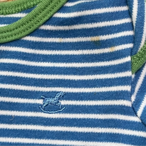 Vintage 90s baby boy clothing bundle 100% cotton 0-3 months set, bibs, & onesies - Picture 15 of 15